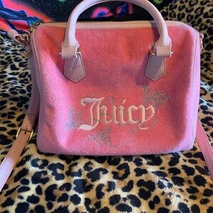 Juicy Couture Wingin' It Speedy Pink Satchel